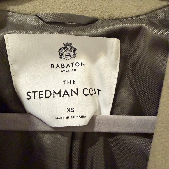 Aritzia Stedman Wool Coat - Babaton - Picture 3 of 6